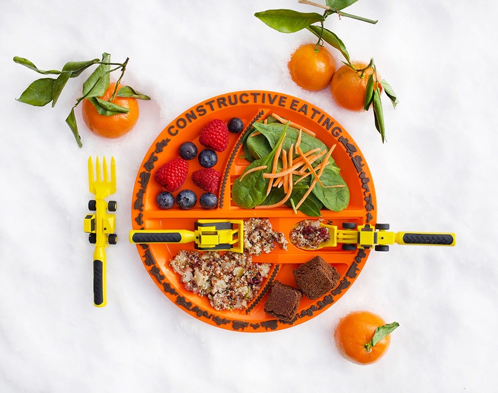 Constructive Eating - Construction Plate