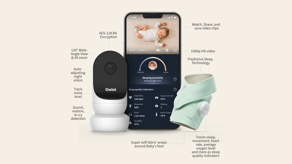 Owlet baby monitor shops camera