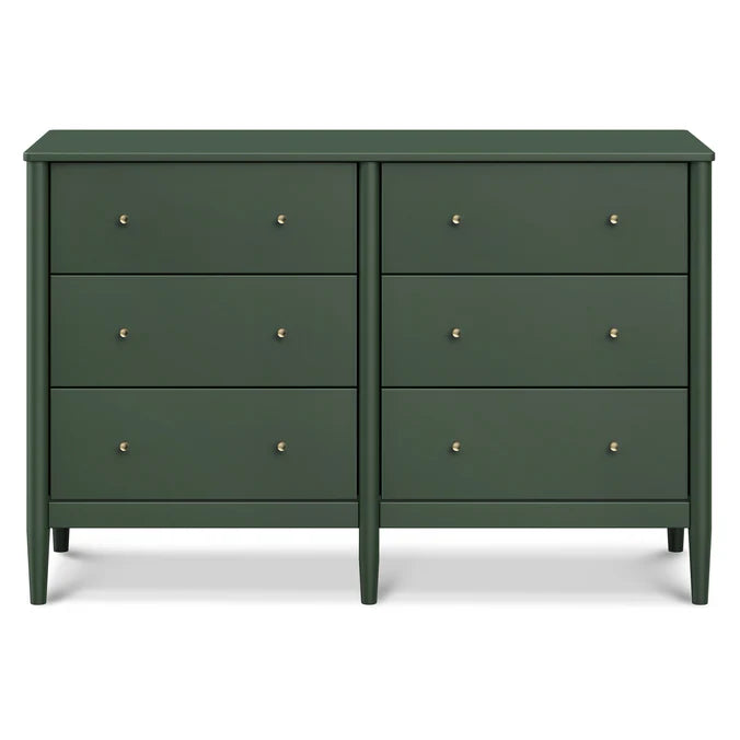 Davinci Frem 6 Drawer Dresser Forest Green