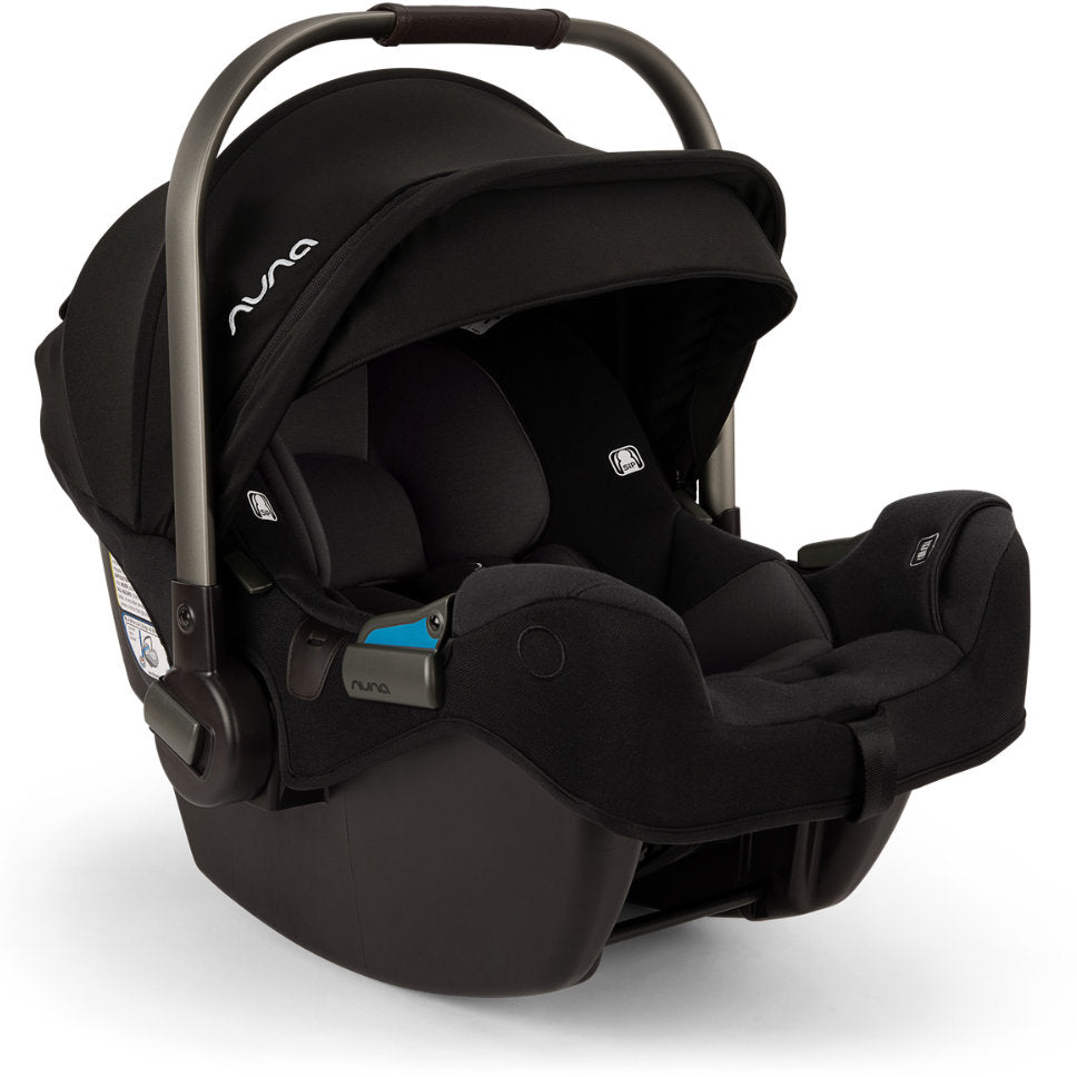 nuna stokke car seat base Nuna PIPA RX Infant Car Seat + RELX Base Caviar/Chocolate