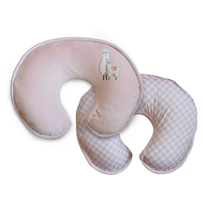 Boppy Luxe Feeding Infant Support Pillow Pink Llamas Our New Baby Inc