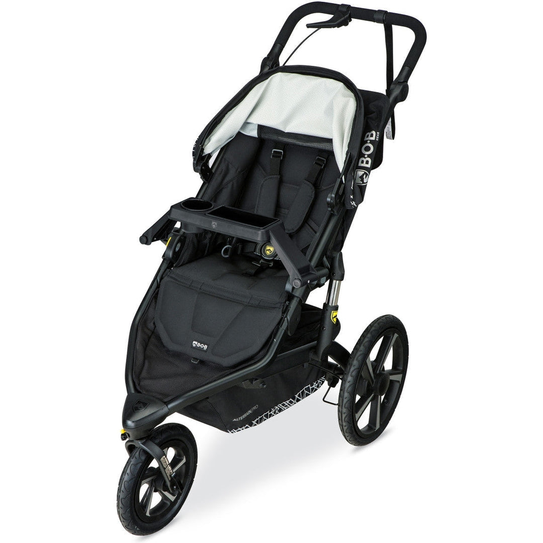 bob revolution pro single stroller in black BOB