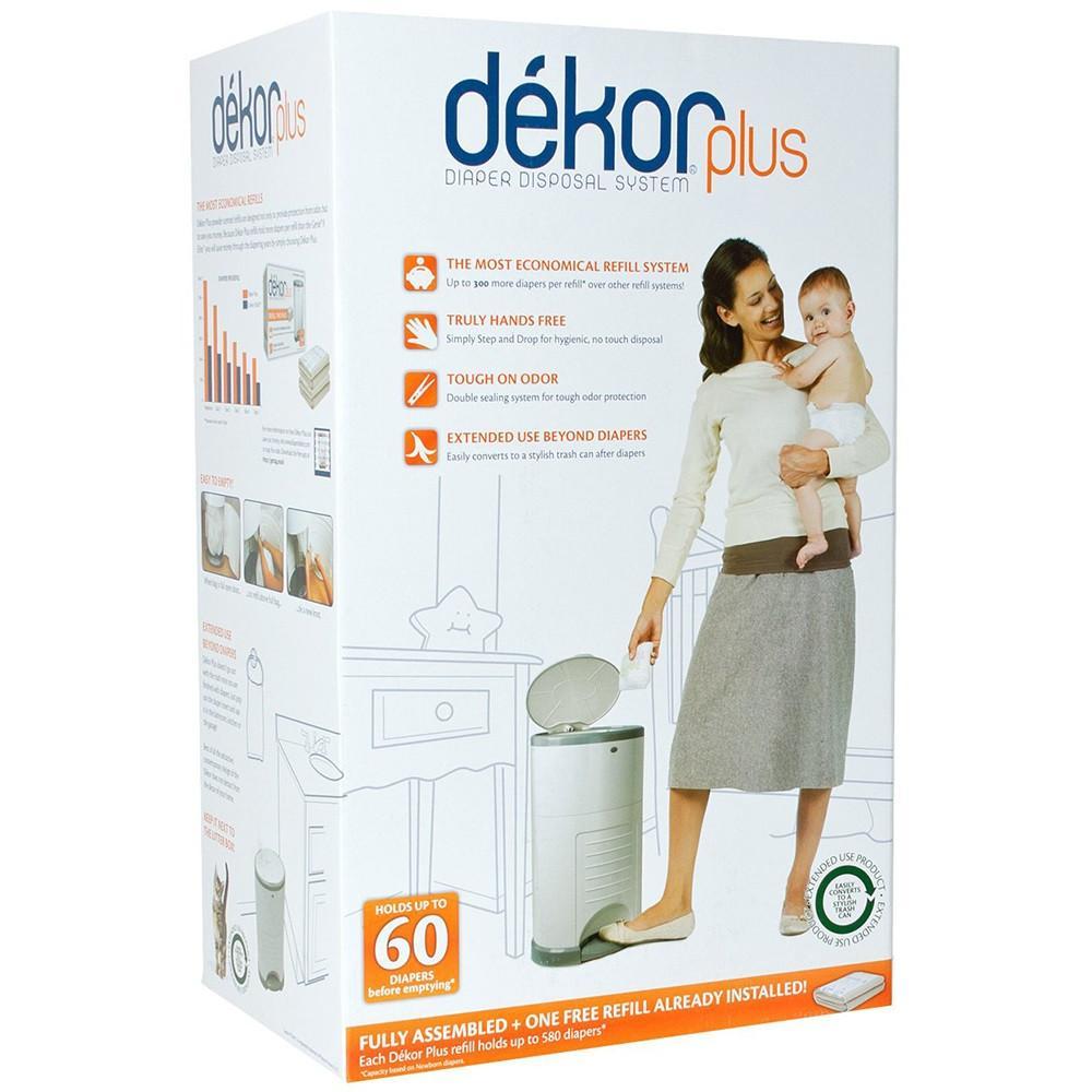 Diaper Dekor Plus Refill – Lot De 2 Recharges Pour Poubelle à Couches Plus Size